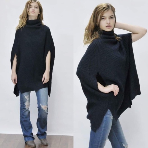 Poncho Sweater - Picture 2 of 3